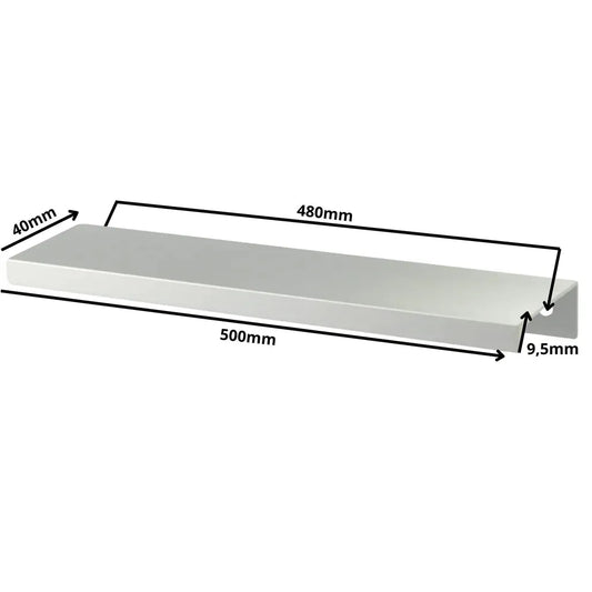 Edge Grip Rundprofil-Griff 480mm (500mm Gesamtlänge) - Elektropoler – Furnica