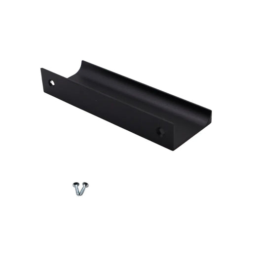 Griffleiste Kantengriff 96mm (116mm Gesamtlänge) - Schwarz – Furnica