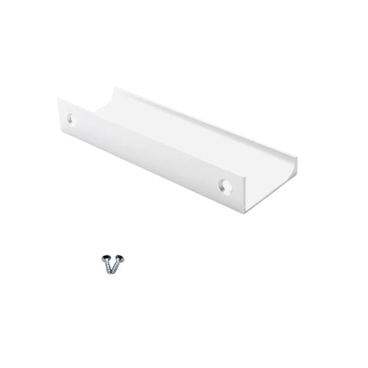 Griffleiste Kantengriff 96mm (116mm Gesamtlänge) - Weiss – Furnica