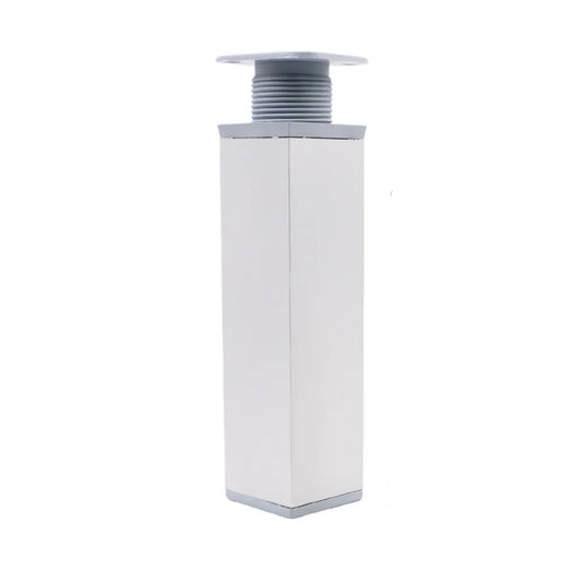 Möbelfüße Quadratisch 40x40mm - 150mm - Aluminium – Furnica