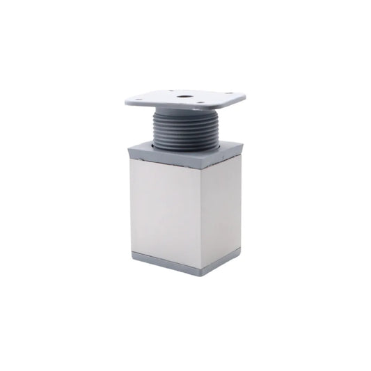 Möbelfüße Quadratisch 40x40mm - 60mm - Aluminium – Furnica