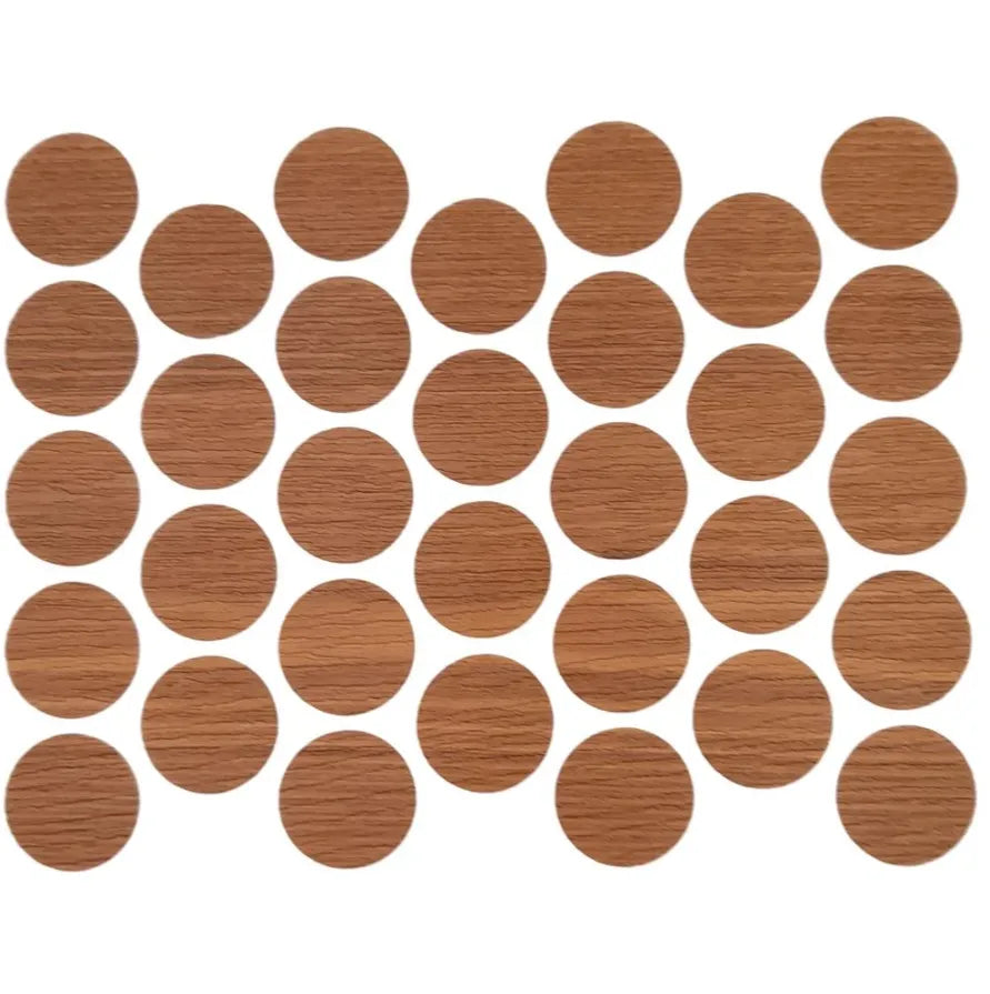 Schraubabdeckkappen Selbstklebend - Antik Kiefer 18mm – Furnica
