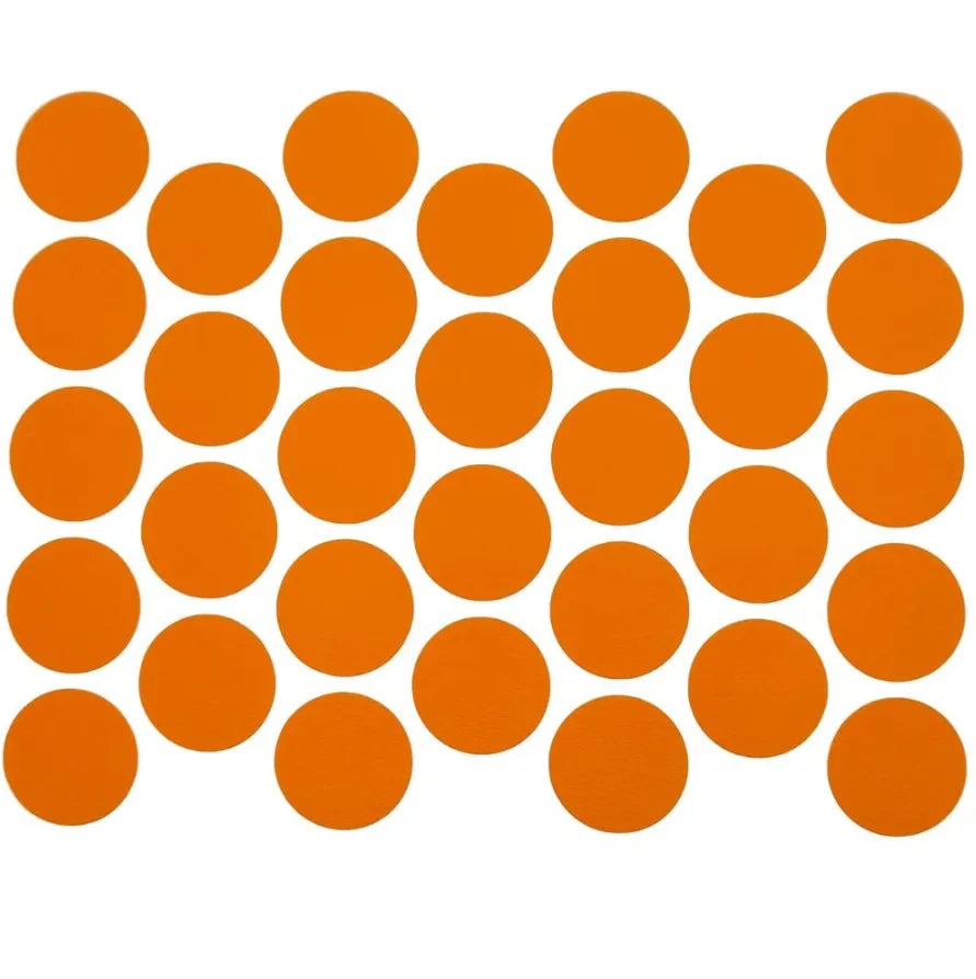 Schraubabdeckkappen Selbstklebend - Orange 18mm – Furnica
