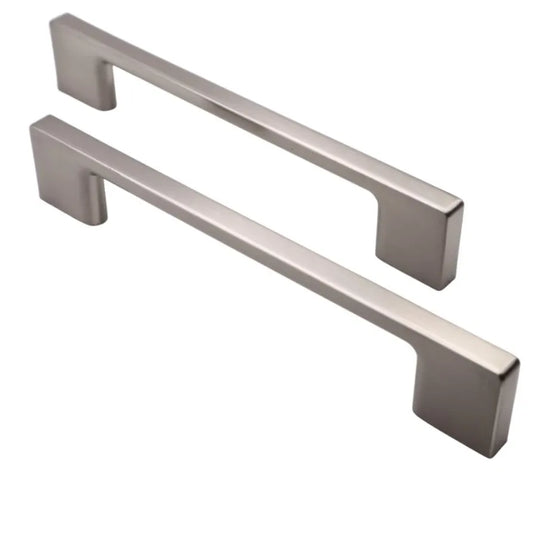 TECHNO Möbelgriff 192mm - Gebürsteter Stahl – Furnica