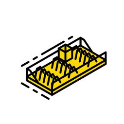 Abtropfgestell für Wandschrank