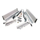 1 Satz Soft-Close Schubladensystem, HOCH, H: 185mm, Grau – Furnica