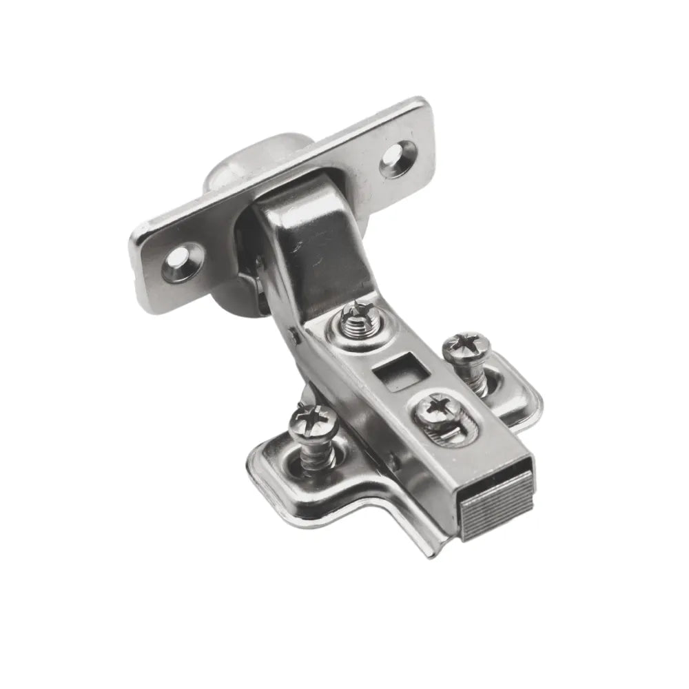 110° Soft-Close Scharnier Topfband, H0 Montageplatte mit EURO Schrauben, Innenanschlag – Furnica