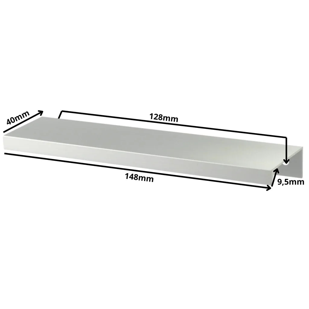 Edge Grip Rundprofil-Griff 128mm (148mm Gesamtlänge) - Elektropoler