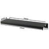 Edge Grip Rundprofil-Griff 192mm (212mm Gesamtlänge) - Schwarz Matt