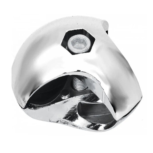 25mm Doppelstecker, Chrom – Furnica