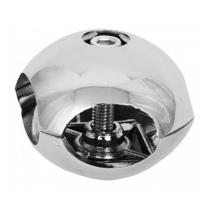 25mm Kugel Rohrverbinder, Chrom – Furnica