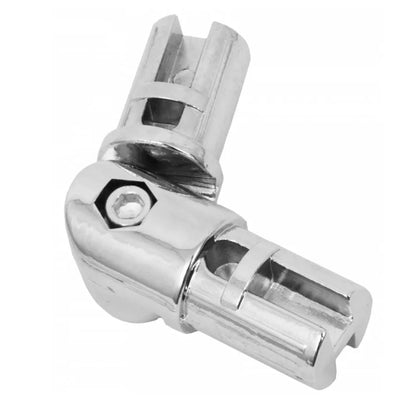 25mm Rohrverbinder Gelenkstück, Chrom – Furnica
