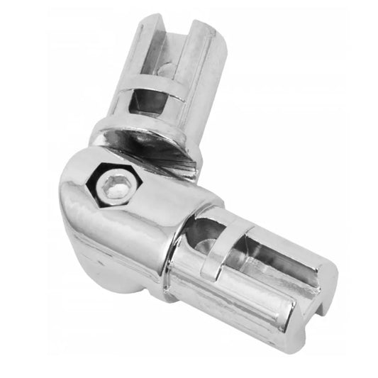 25mm Rohrverbinder Gelenkstück, Chrom – Furnica