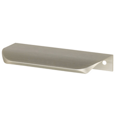 Griffleiste Kantengriff Rund 480mm (500mm Gesamtlänge) - Gebürsteter Edelstahl