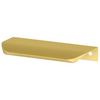 Griffleiste Kantengriff Rund 192mm (212mm Gesamtlänge) - Gold