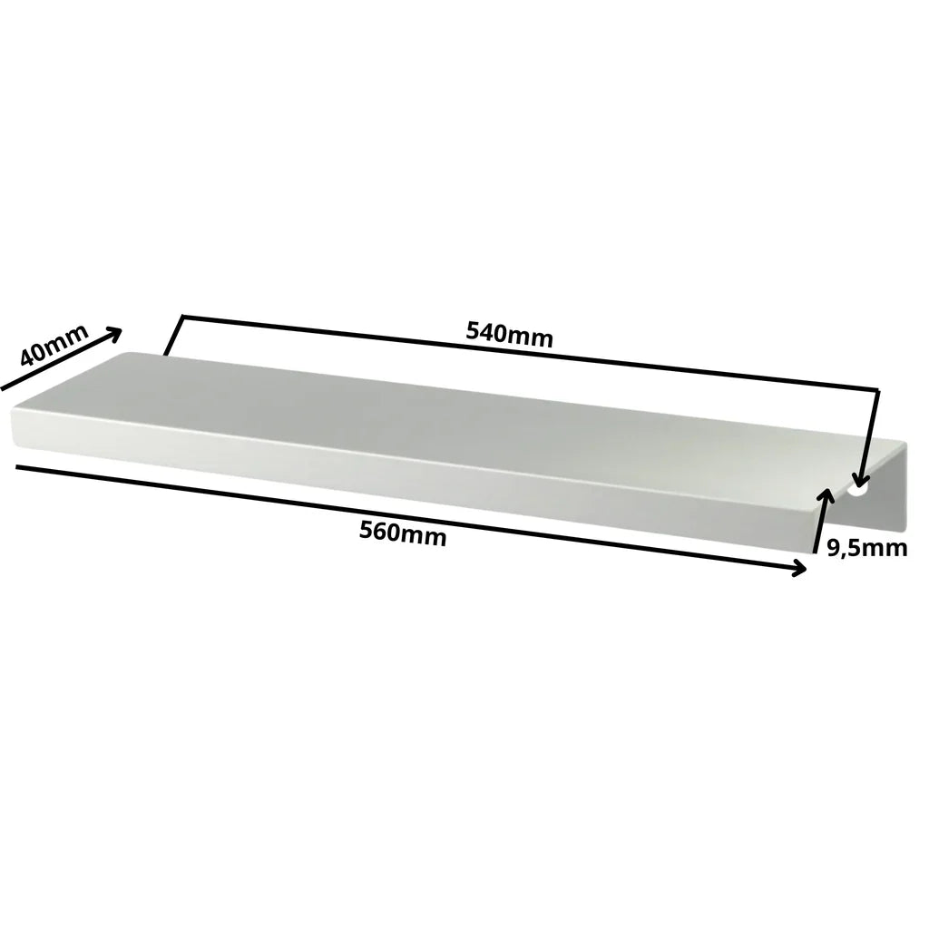 Edge Grip Rundprofil-Griff 540mm (560mm Gesamtlänge) -  Elektropoler