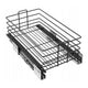 30er Ausziehkorb Korbschublade EXCLUSIVE CARGO MULTI - Grau/Graphit – Furnica