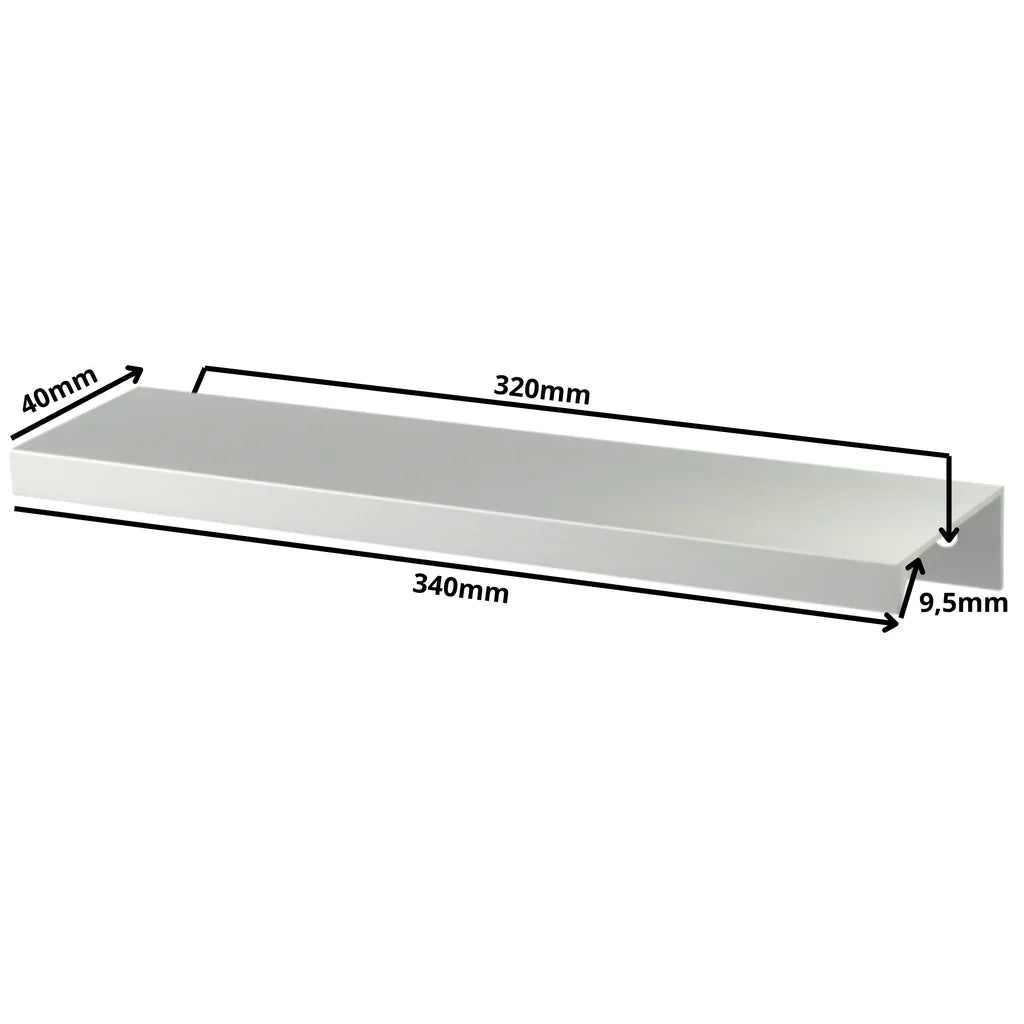 Edge Grip Rundprofil-Griff 320mm (340mm Gesamtlänge) - Elektropoler