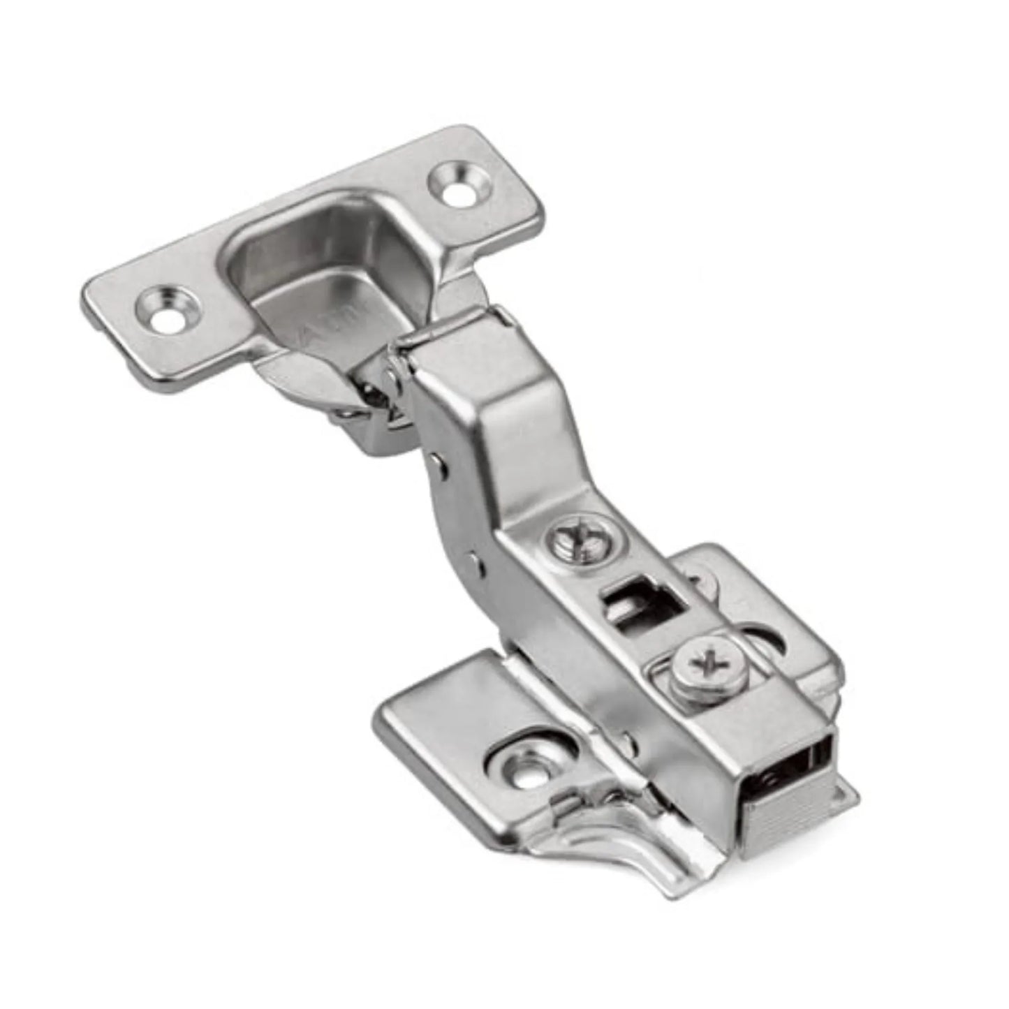 3D 110° Soft-Close Scharnier Topfband, H0 Montageplatte mit EURO Schrauben, Innenanschlag – Furnica