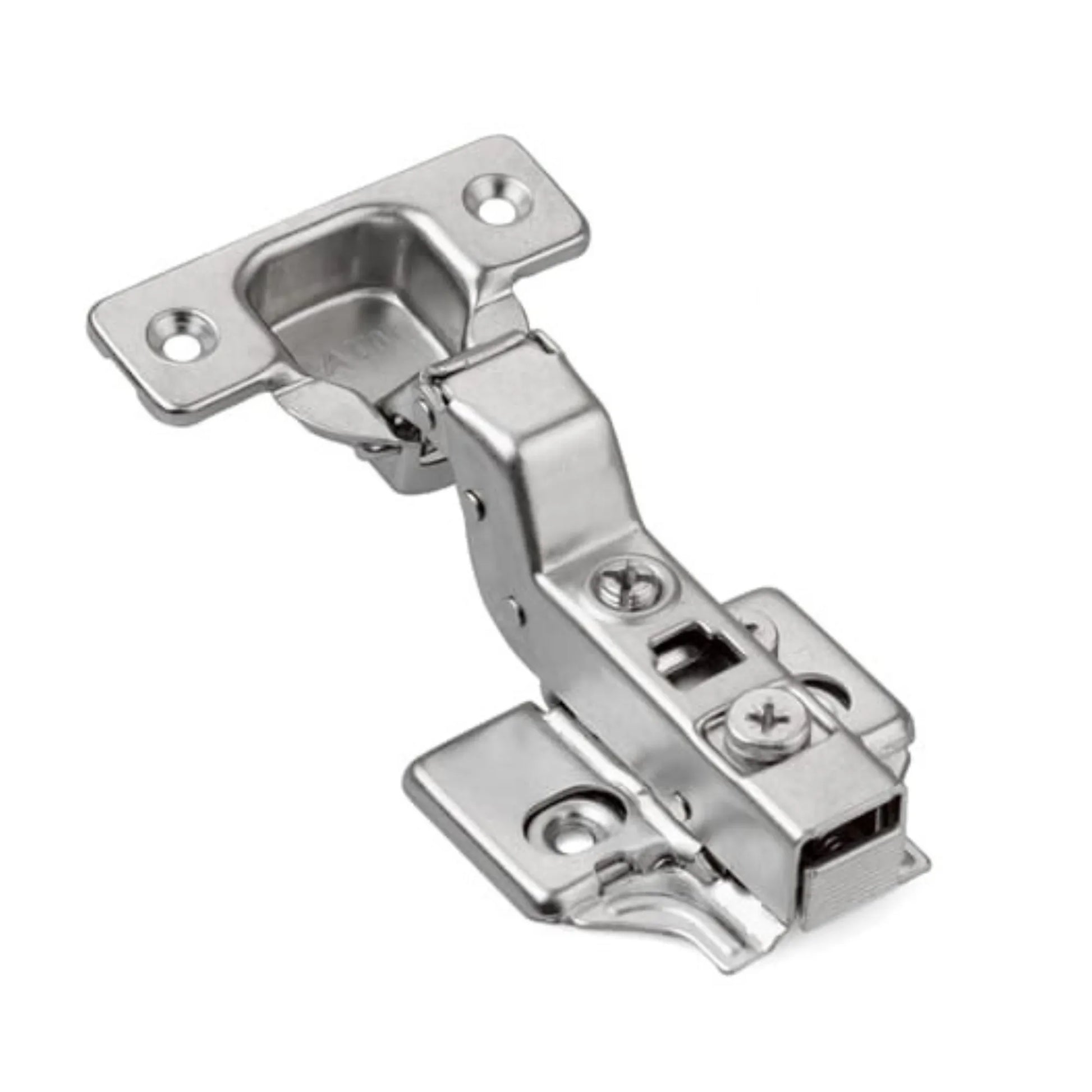 3D 110° Soft-Close Scharnier Topfband, H0 Montageplatte mit EURO Schrauben, Innenanschlag – Furnica