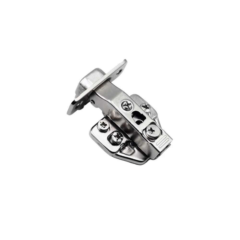 3D Push to Open Federlose Scharnier Topfband, H0 Montageplatte mit EURO Schrauben, Eckanschlag – Furnica