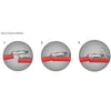 3D Soft-Close Scharnier Topfband, H0 Montageplatte mit EURO Schrauben, Eckanschlag