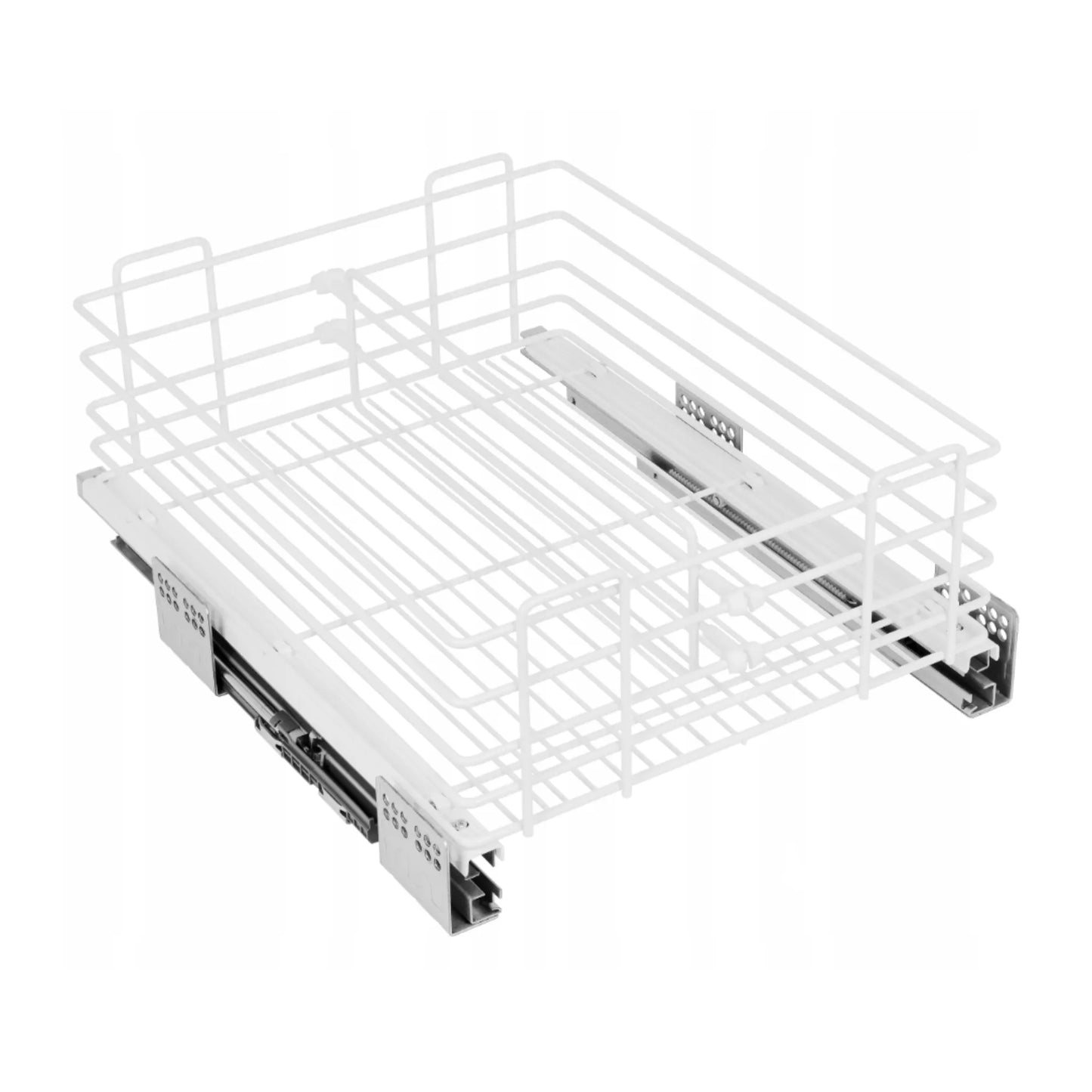 40er Ausziehkorb Korbschublade EXCLUSIVE CARGO MULTI - Weiß – Furnica