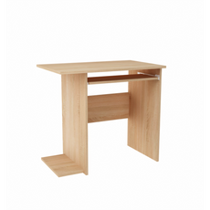 BILLY - Computertisch mit Tastaturablage - Eiche Sonoma H74cm B80cm T50cm