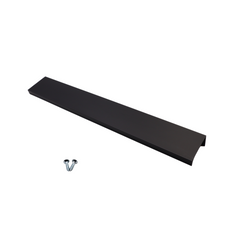 Griffleiste Kantengriff 256mm (276mm Gesamtlänge) - Schwarz