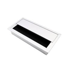 Aluminium Kabeldurchlass 160x80mm, Silber