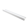 Griffleiste Kantengriff 256mm (276mm Gesamtlänge) - Weiss