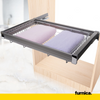 Ausziehbare Aufbewahrungskörbe für 70cm-Schrank Soft-Close - Einzelner Fachboden - Chrom