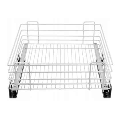 50er Ausziehkorb Korbschublade EXCLUSIVE CARGO MULTI - Weiß – Furnica