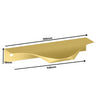 Edge Grip Rundprofil-Griff 540mm (560mm Gesamtlänge) - Gold