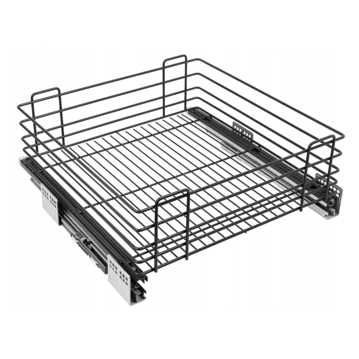 60er Ausziehkorb Korbschublade EXCLUSIVE CARGO MULTI - Grau/Graphit – Furnica