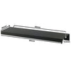 Edge Grip Rundprofil-Griff 64mm (84mm Gesamtlänge) - Schwarz Matt