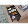 1 Satz Soft-Close Schubladensystem, HOCH - SLIM, H: 185mm, Schwarz