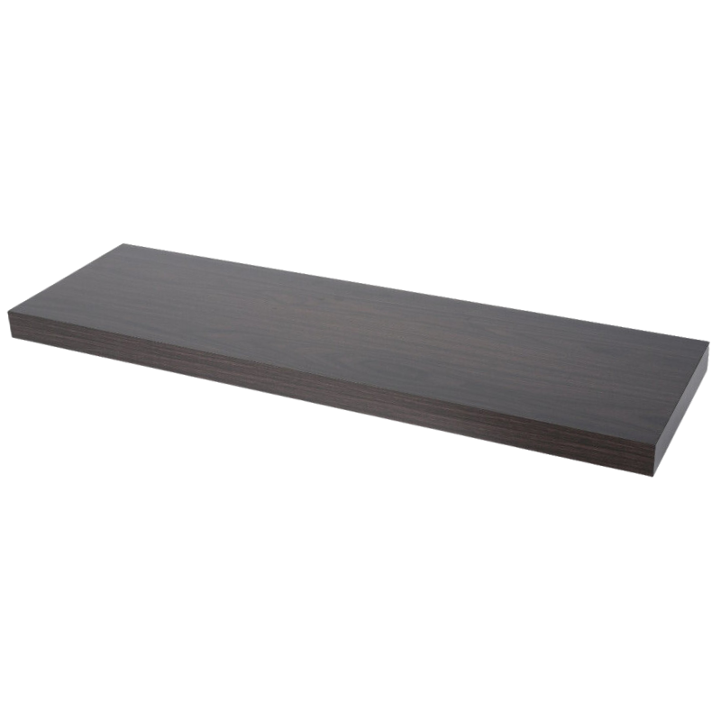 Verdecktes Bücherregal - 3er Pack- Wenge - 80cm