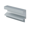 Einbauprofil T18 / 350 cm - Dunkel Inox Anode