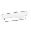 Edge Grip Rundprofil-Griff 320mm (340mm Gesamtlänge) - Weiß