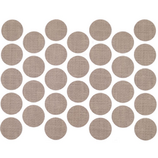 Schraubabdeckkappen Selbstklebend - Cotton Latte 18mm