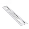 Aluminium-Lüftungsgitter für Küchenarbeitsplatten / Sockel, 480x80mm