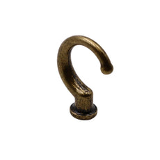 Einzelner Kleiderhaken -  Antik Gold