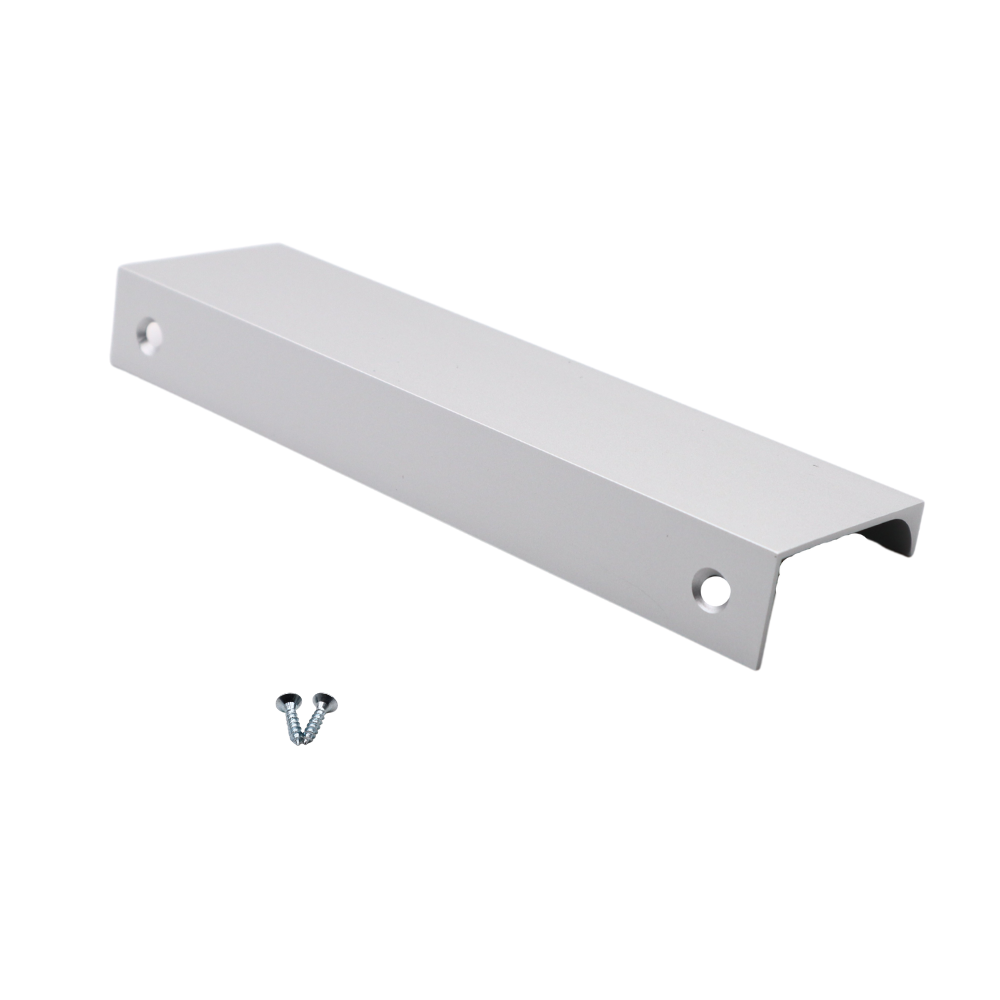Griffleiste Kantengriff 128mm (148mm Gesamtlänge) - Aluminium