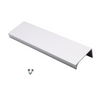 Griffleiste Kantengriff 128mm (148mm Gesamtlänge) - Aluminium