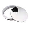 Metall Kabeldurchführung 80mm, Silber
