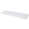 Verdecktes Bücherregal - 3er Pack - Weiß Matt - 80cm