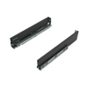 1 Satz Soft-Close Schubladensystem, NIEDRIG - SLIM, H: 89mm, Schwarz