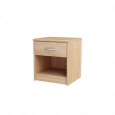 JULIA - Nachttisch - Nachtschrank mit 1 Schubladen - Sonoma Eiche H45cm B39cm T35cm