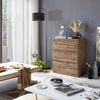 GABRIEL - Kommode / Sideboard mit 3 Schubladen - Wotan Eiche H72cm B60cm T33cm